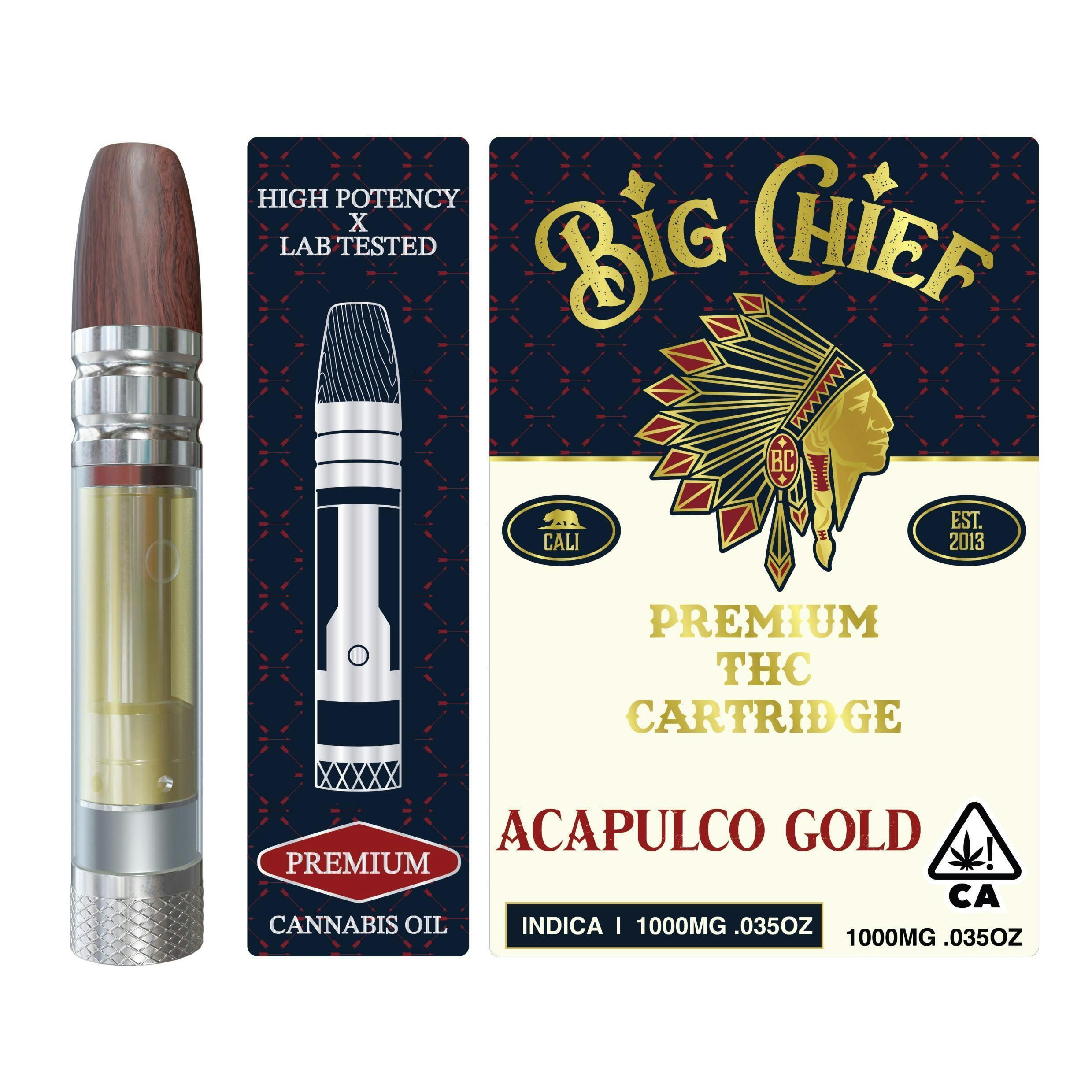 Photograph of product: Big Chief Cart - Acapulco Gold