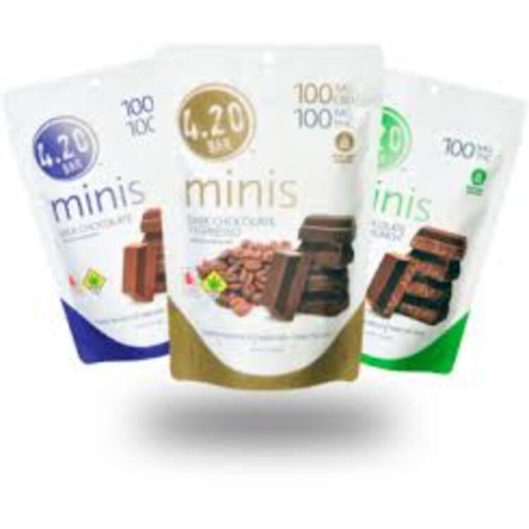 Photograph of product: 420 Mini - Edible - Milk Chocolate 2:1 CBN
