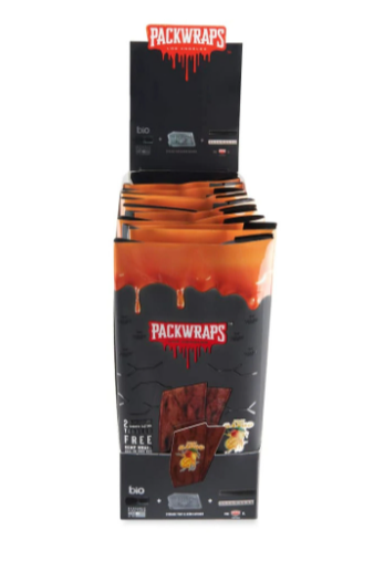 Photograph of product: Juicy Mango Wraps | 2 Wraps & Glass Tip | PACKWRAPS x TWISTED