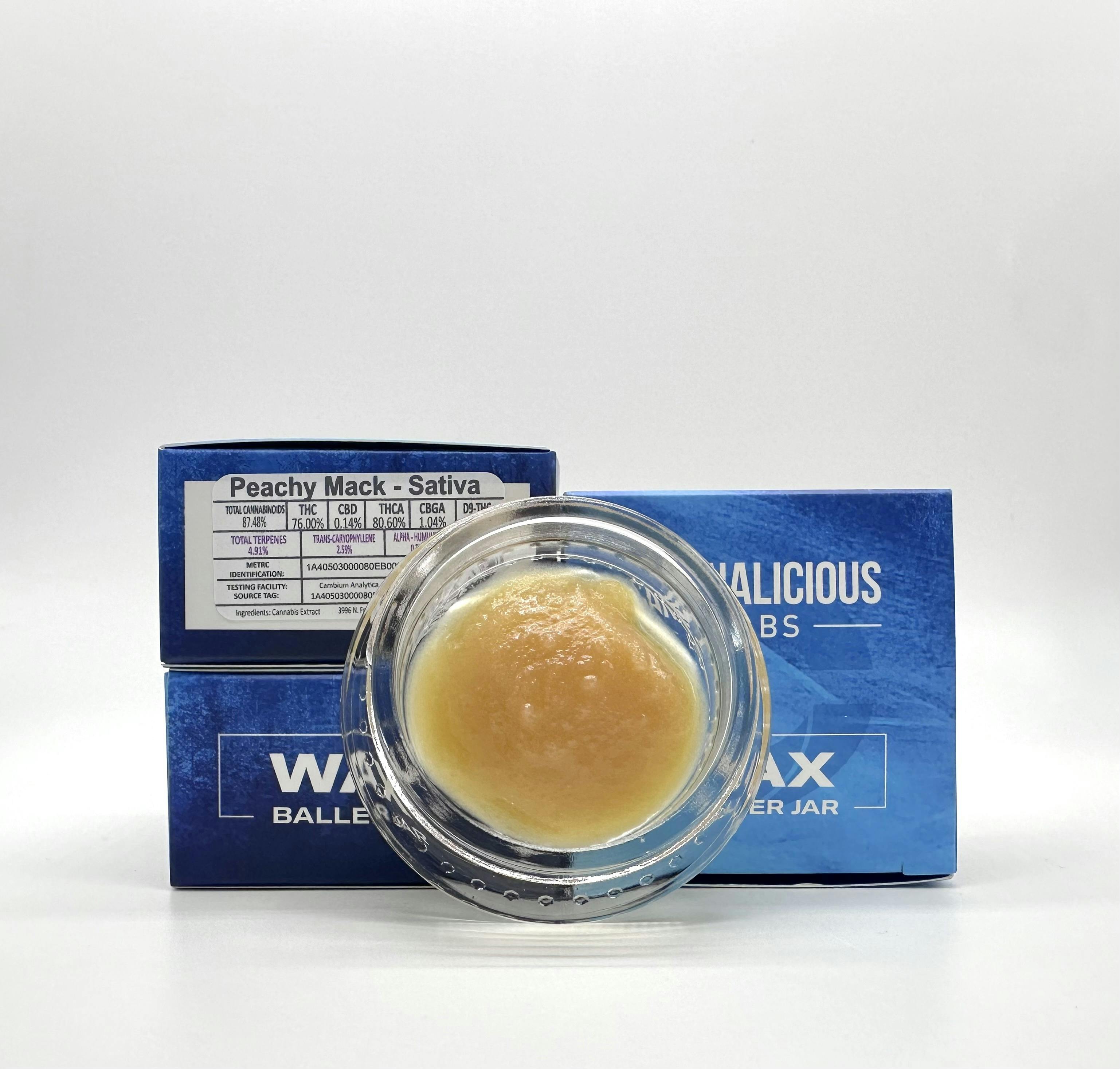 Photograph of product: Cannalicious Wax Bucket | Peachy Mack