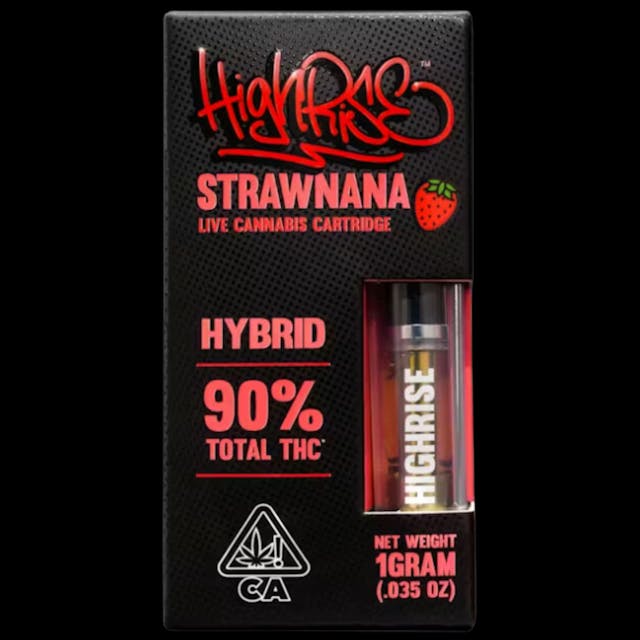 Photograph of product: HGR - Strawnana 1g Cart - 
