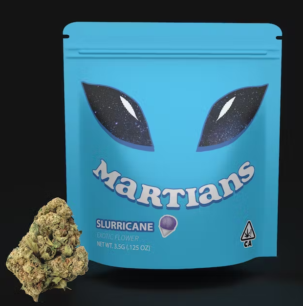 Photograph of Product: Martians Slurricane Flower 3.5g