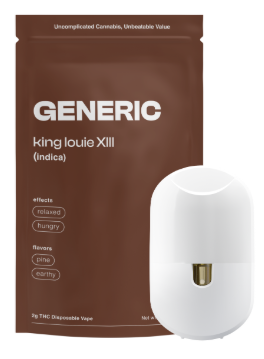 Photograph of product: Disposable Cartridge - Generic - King Louie XIII (I) - 2g
