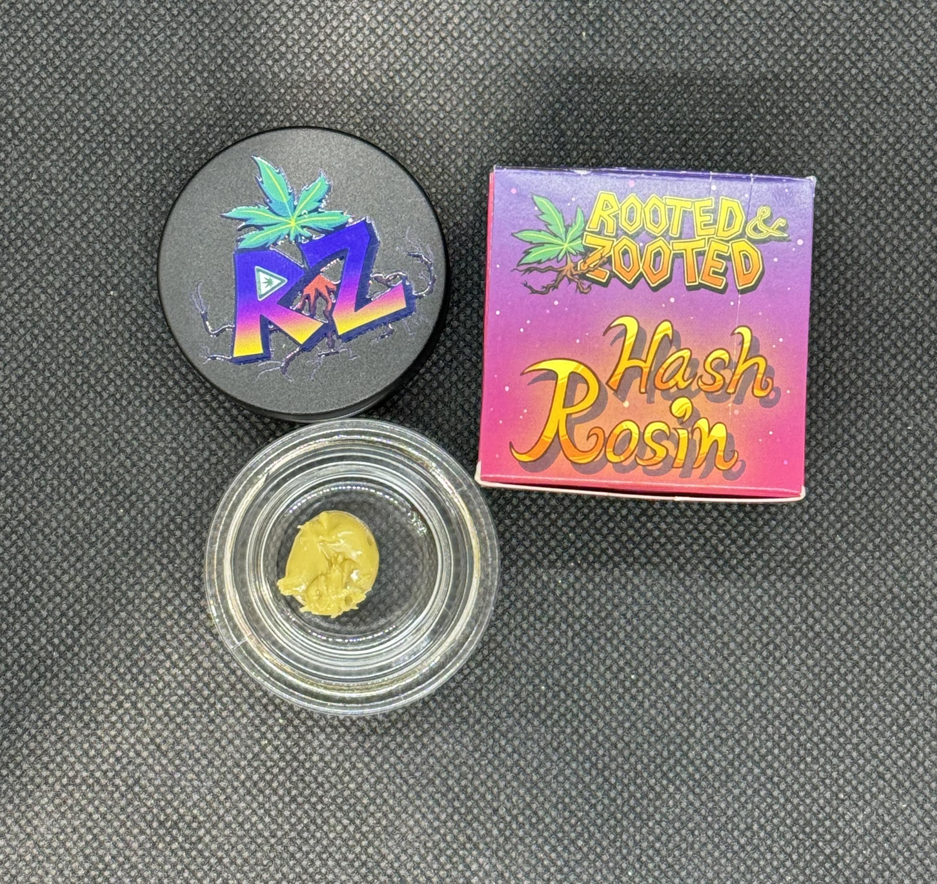 Photograph of Product: Rooted & Zooted | Star Dream  1g Hash Rosin