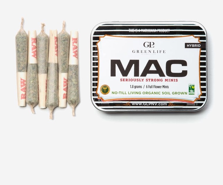 Photograph of product: MAC Pre-Roll Pack 1.8g (6-Pack | 0.3g Each)
