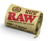 Photograph of product: Raw | Hemp Wick Roll 10ft