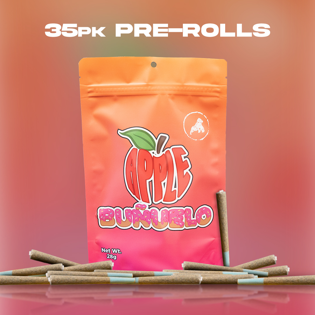 Photograph of product: Guerilla Grown | Apple Fritter | 35pk/1G Pre-Rolls