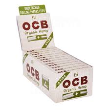 Photograph of product: PARA- Papers OCB 1 1/4 Organic + Tips
