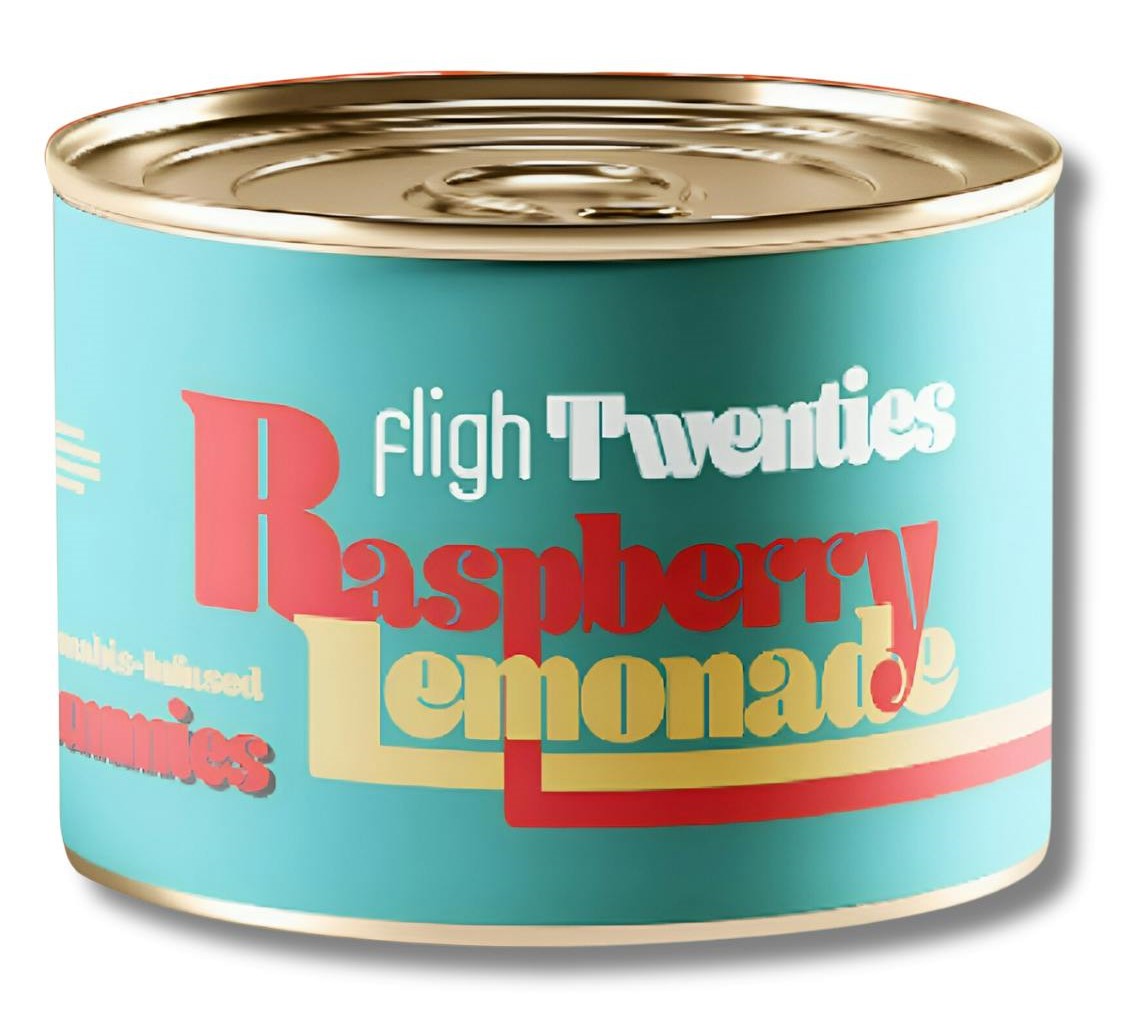 Photograph of product: 100mg Fligh Gummies - Raspberry Lemonade