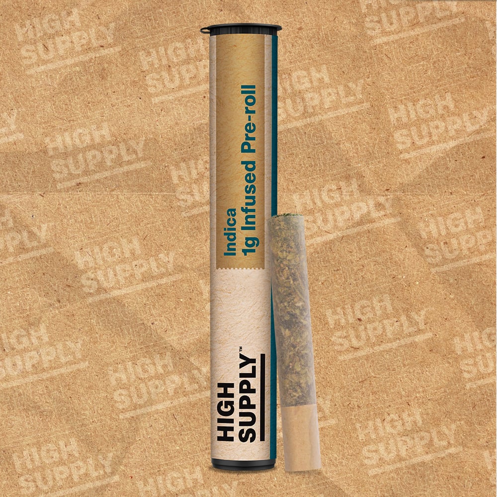 Photograph of product: High Supply Kush Mints (I) Infused Pre-Roll 1g