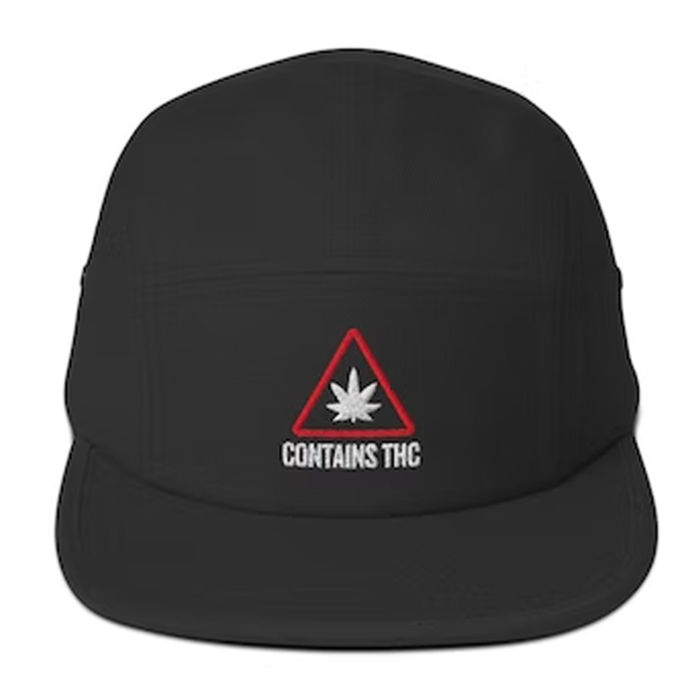 Photograph of product: Cap: "Contains TH-oui"