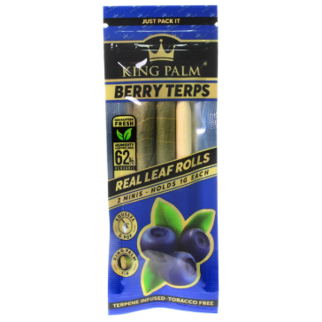 Photograph of product: King Palm Cones - Berry Terps - Mini - 2pk