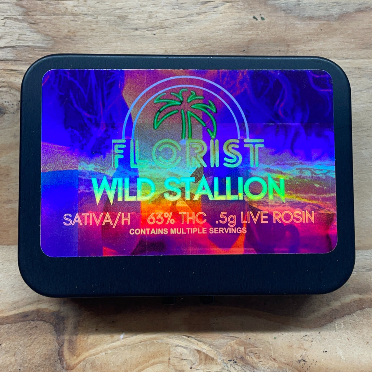 Photograph of product: Wild Stallion Live Rosin Vape Cart