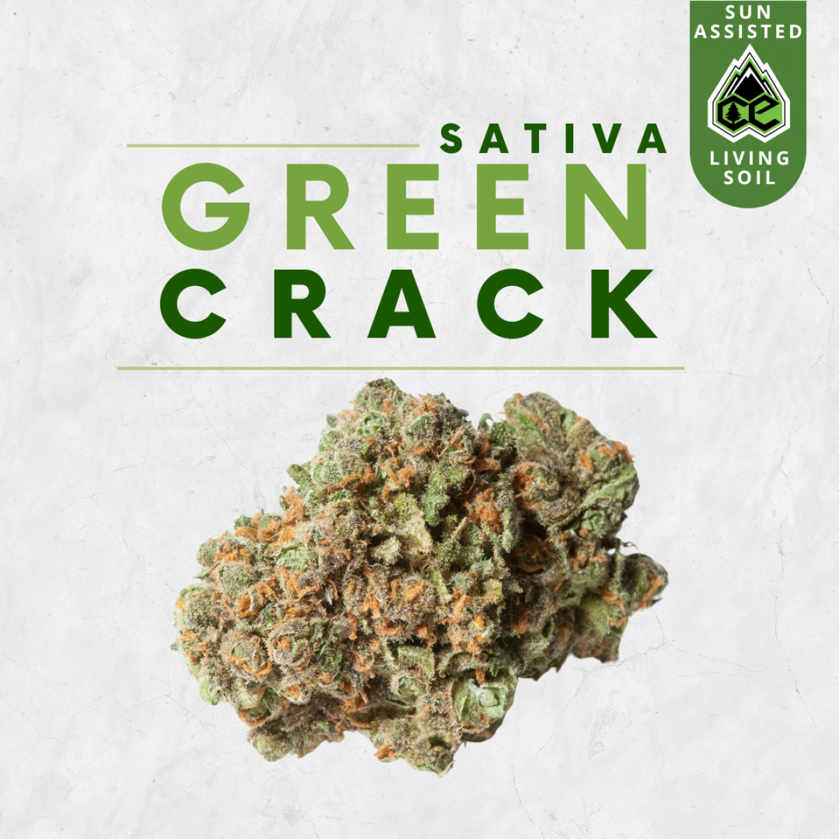 Photograph of Product: Green Crack - 3.5g