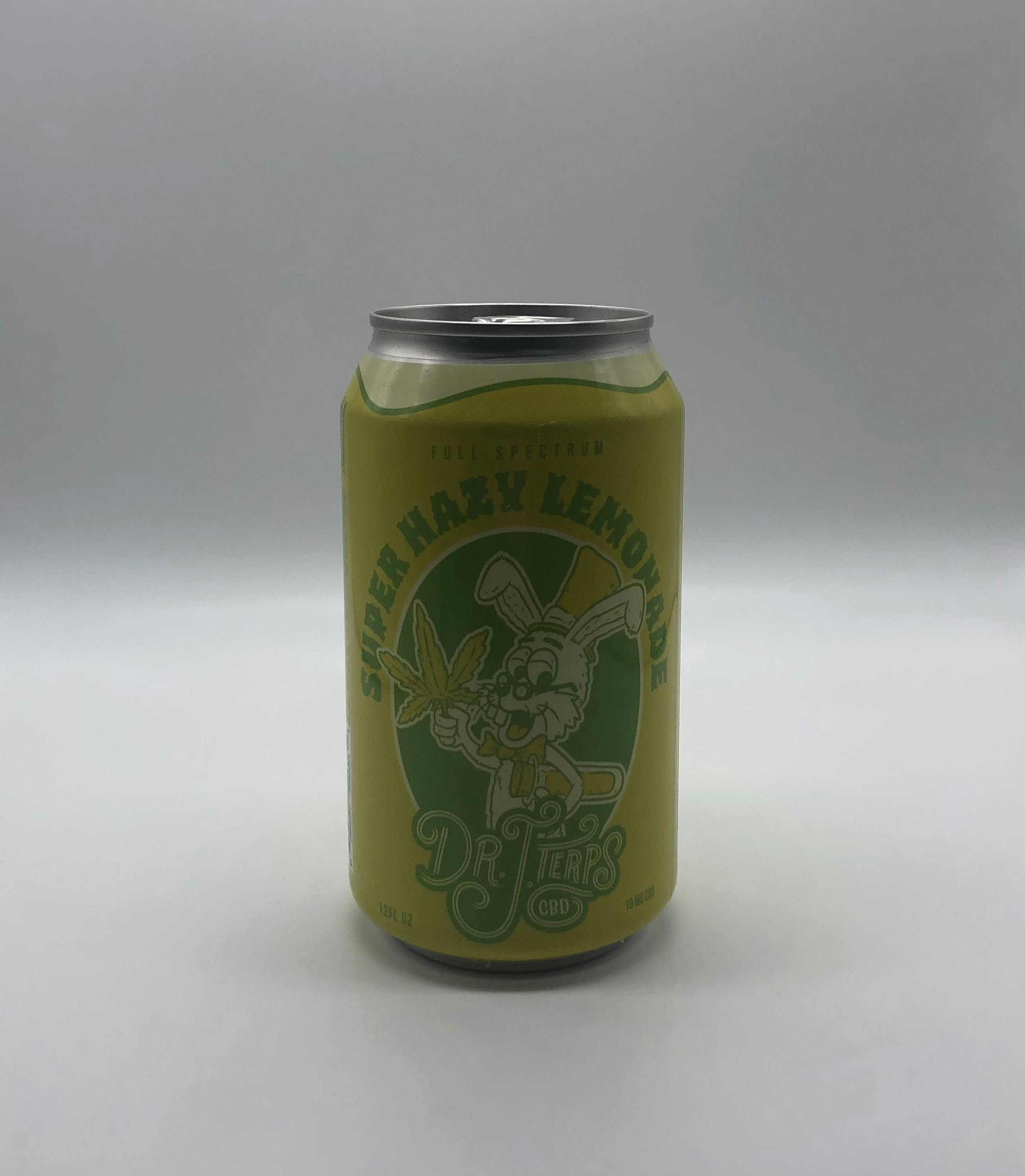 Photograph of product: Full Spectrum CBD Soda Super Hazy Lemeonade