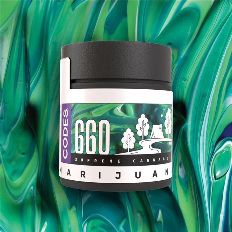 Photograph of Product: Codes: Flower | 660 | 3.5g
