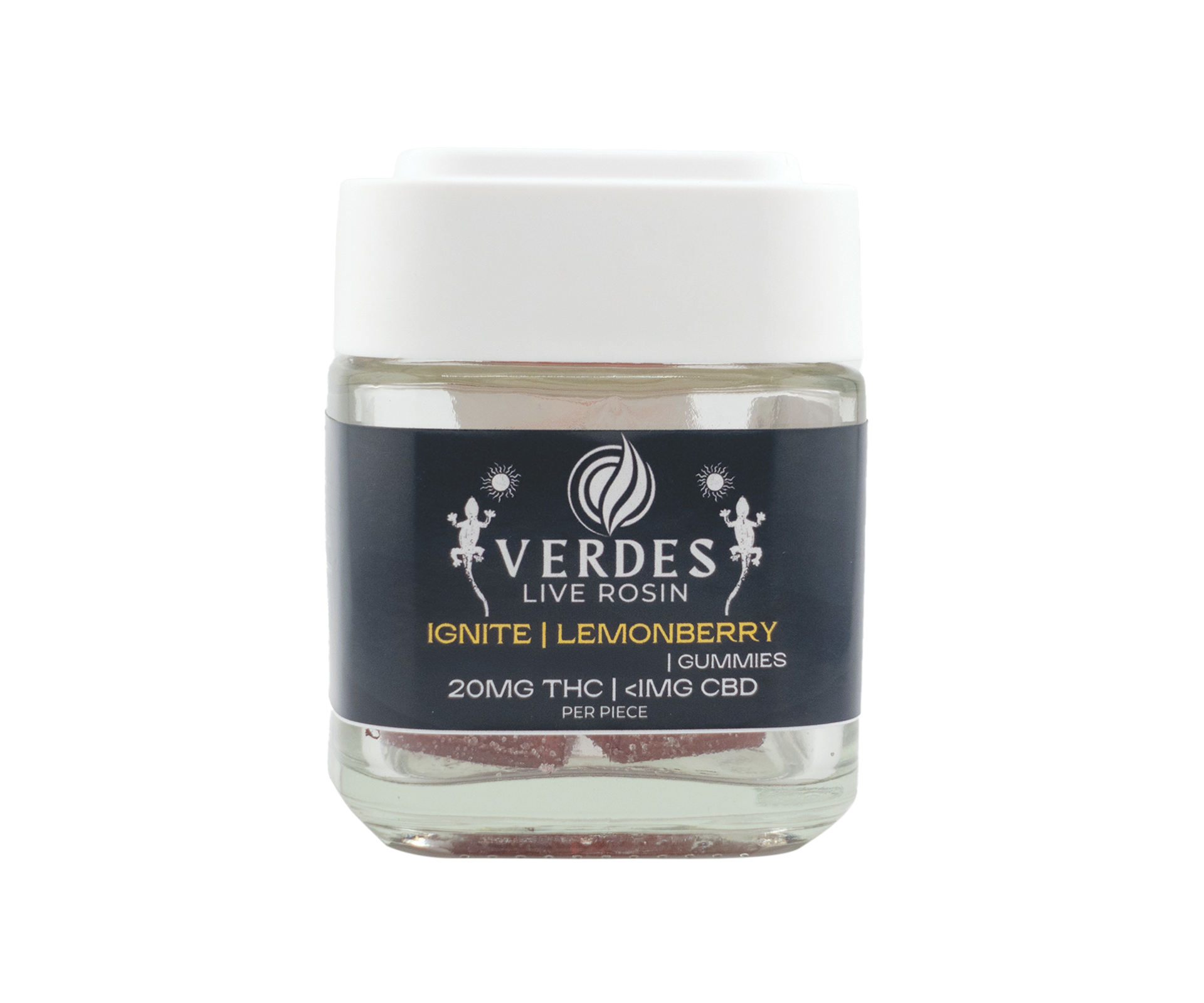 Photograph of product: Gummies Lemonberry Rosin Ice Cream Sundae 10mg TH-oui 10 Pack