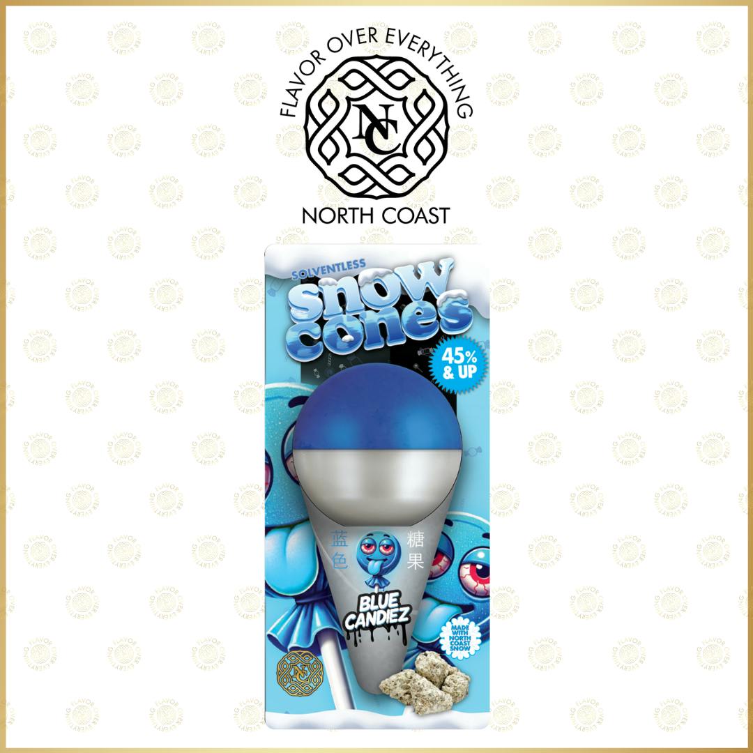 Photograph of product: Blue Zlush Solventless Snow Cone