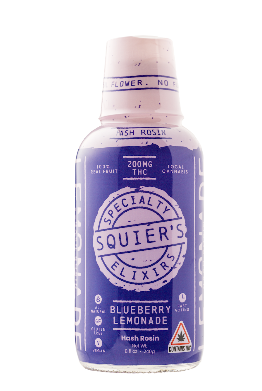 Photograph of product: 200mg Blueberry Lemonade - au chocolat Rosin Tincture