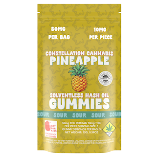 Photograph of product: Sour Pineapple au chocolat-Oil Gummies, 5-Pack