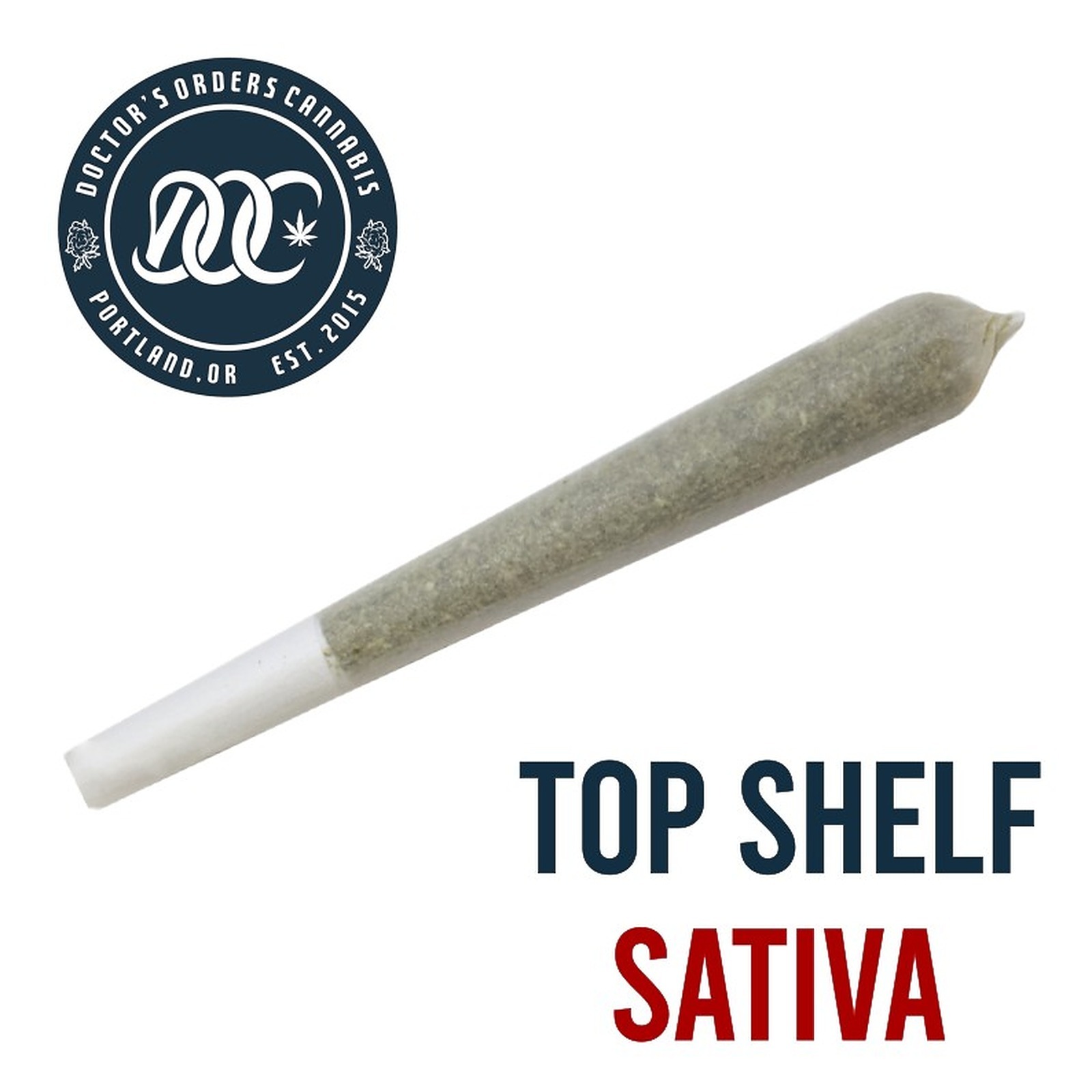 Photograph of product: 0.5g Top Shelf Pre-Roll - Chem De La Sour