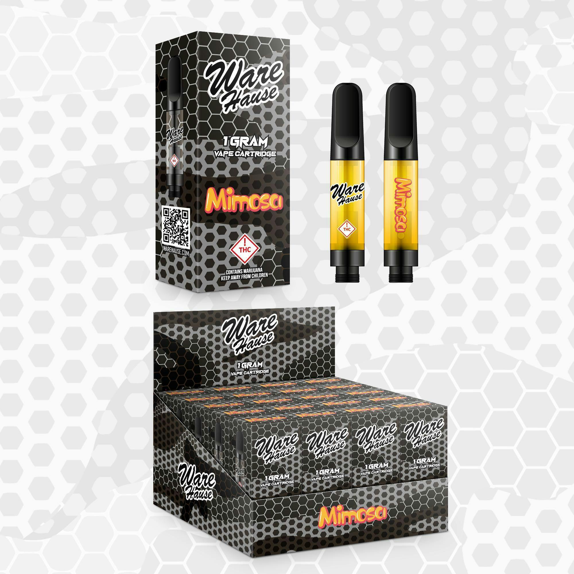 Photograph of product: Ware Hause Cartridge Mimosa 1g