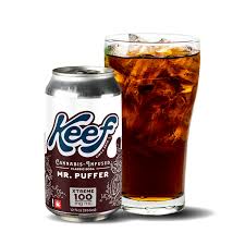 Photograph of product: Keef | Mr. Puffer Infused Soda 12oz Can | 10mg
