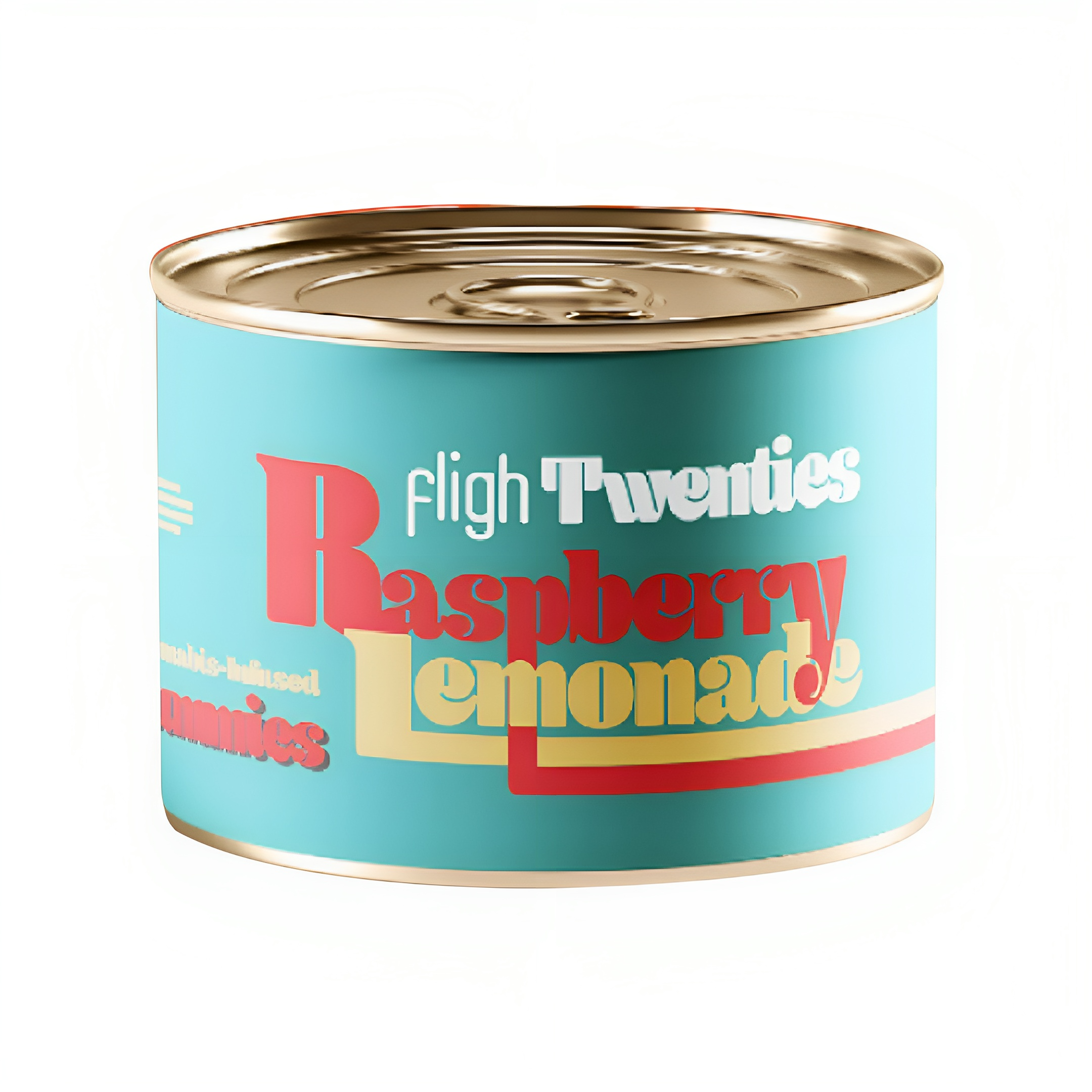 Photograph of product: Fligh 100mg Gummies - Raspberry Lemonade (S)