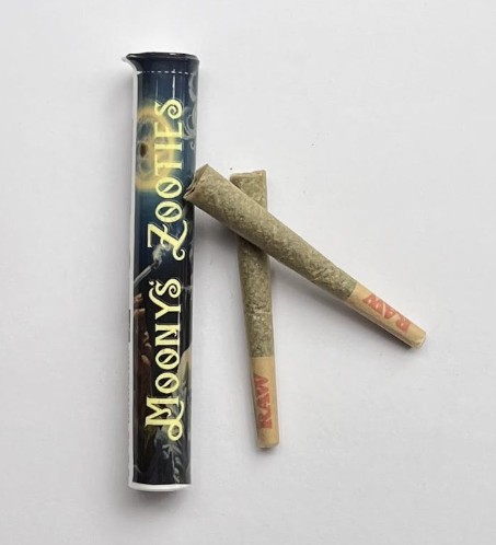 Photograph of product: Moonys Zooties | Fatso Jealousy | 2pk | Pre-Rolls