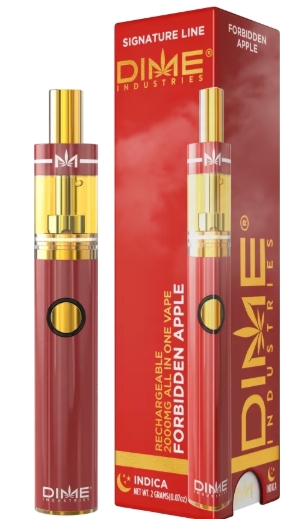 Photograph of product: Dime Industries - Forbidden Apple - AIO Vape Pen