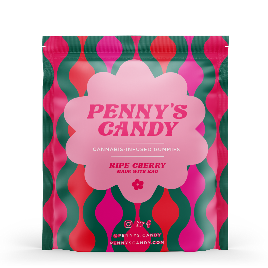 Photograph of product: Fruit Chew - Penny's Candy RSO Ripe Cherry