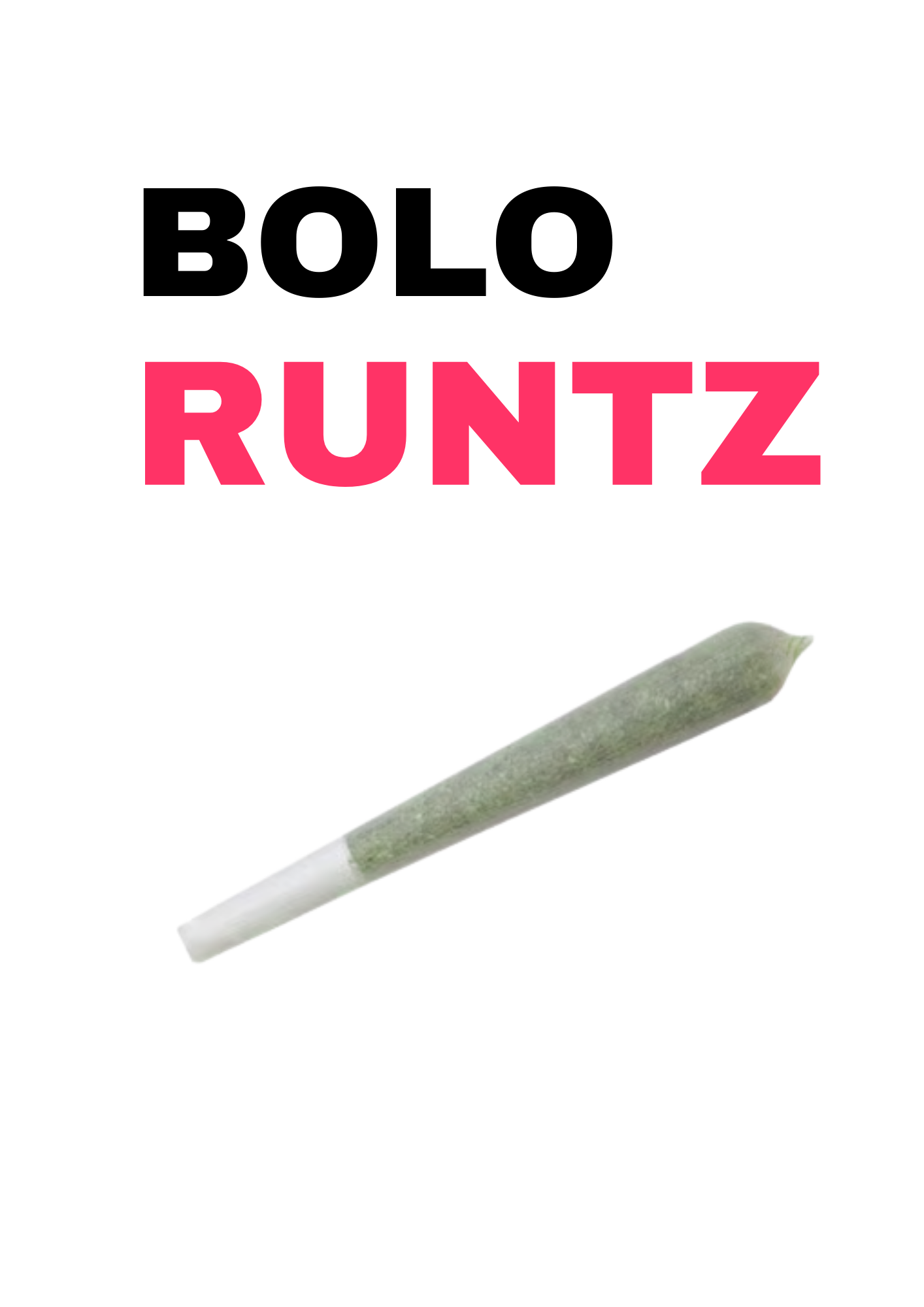 Photograph of product: Bolo Runtz Preroll
