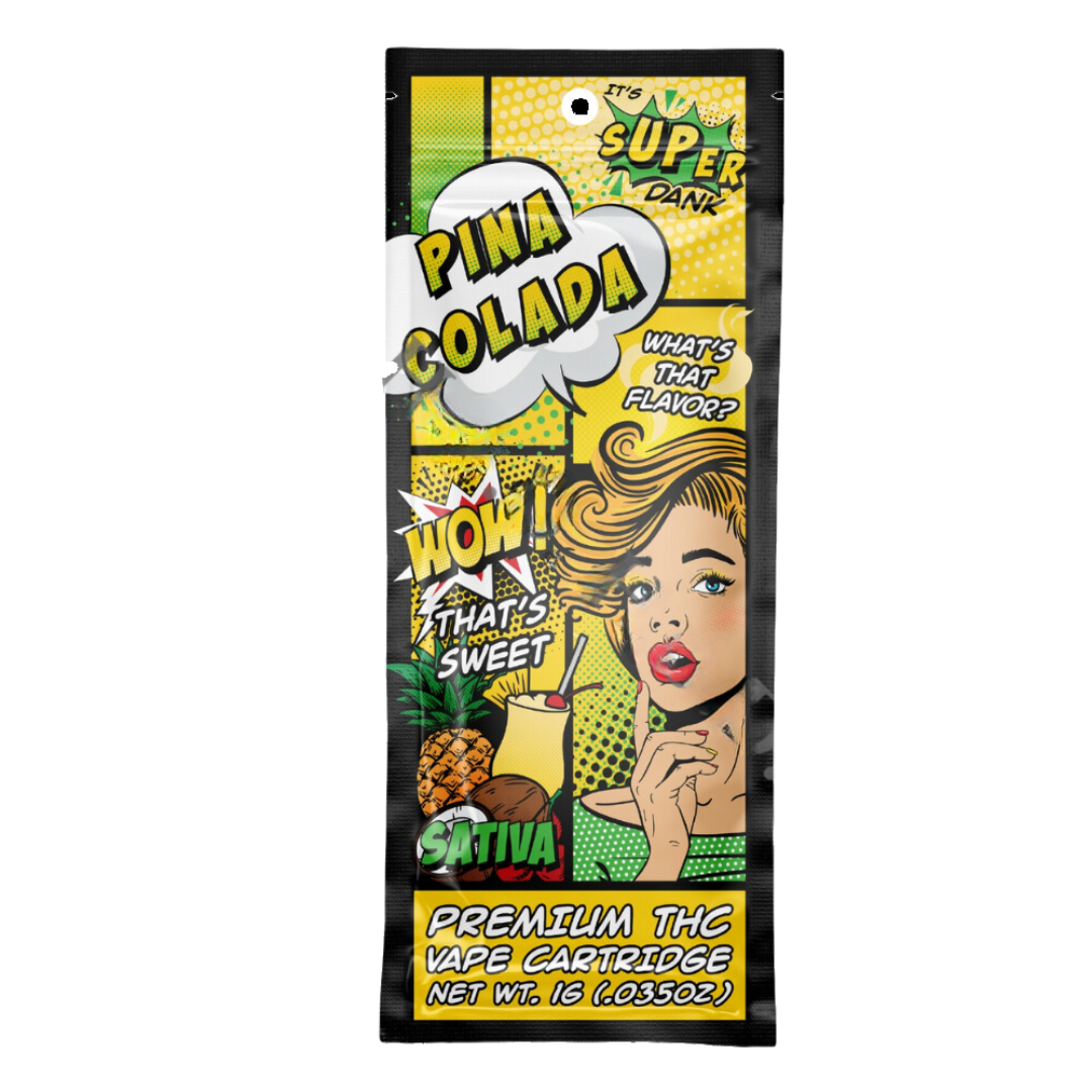Photograph of product: Super Dank -  Pina Colada - Distillate Cartridge
