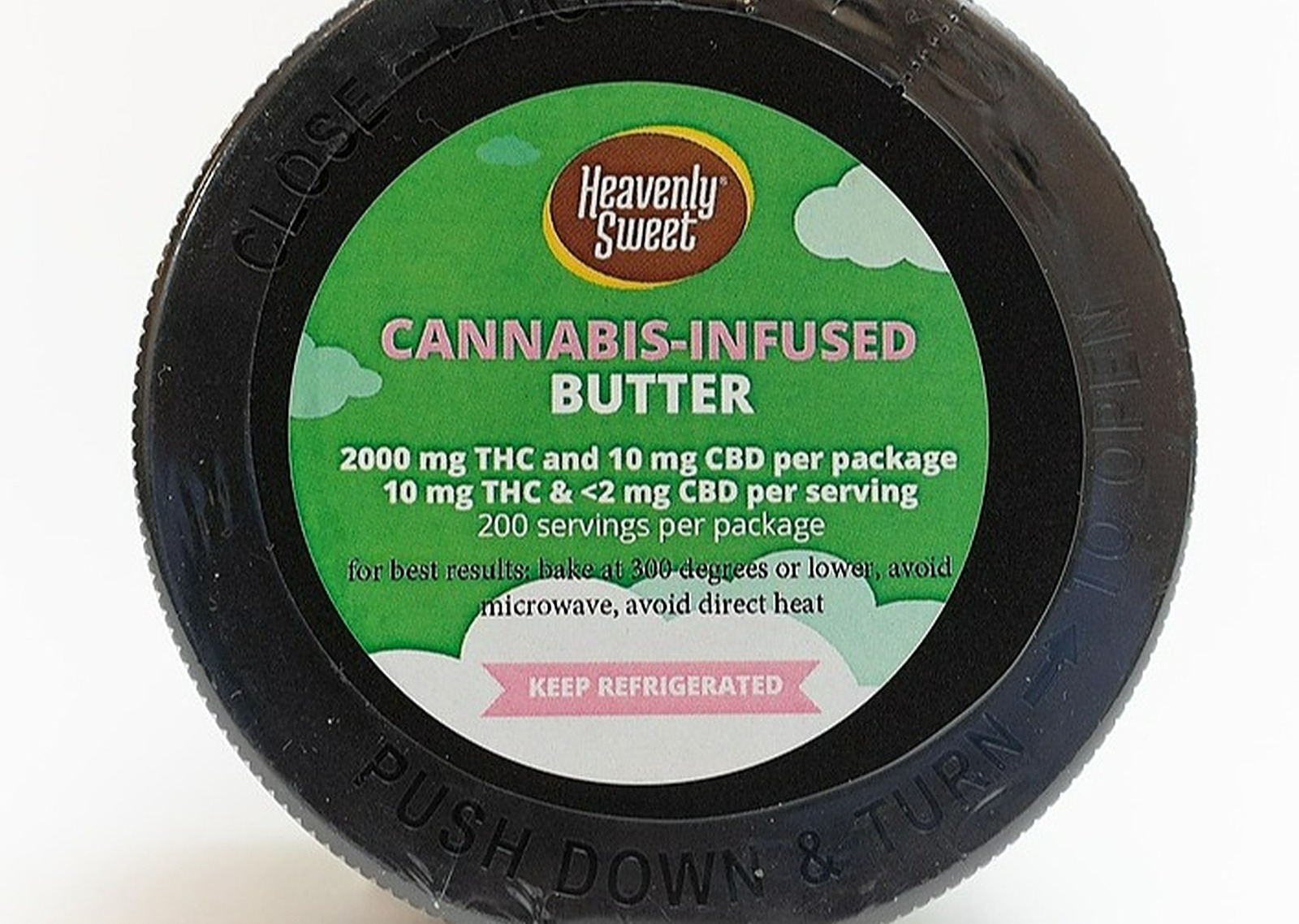 Photograph of product: Heavenly Sweet - Cannabutter 2000mg