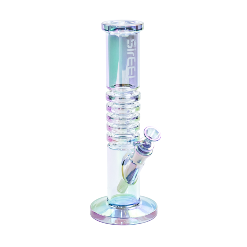 Photograph of product: 11.5" SirEEL - Iridized Totally Tubular Bong | Assorted Colors