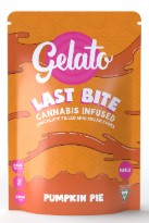 Photograph of product: Gelato | Last Bites Pumpkin Pie Cone | Candy | 10pc. | 200mg