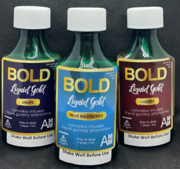 Photograph of product: Bold: Drink | Liquid Gold | Grape | 140ml