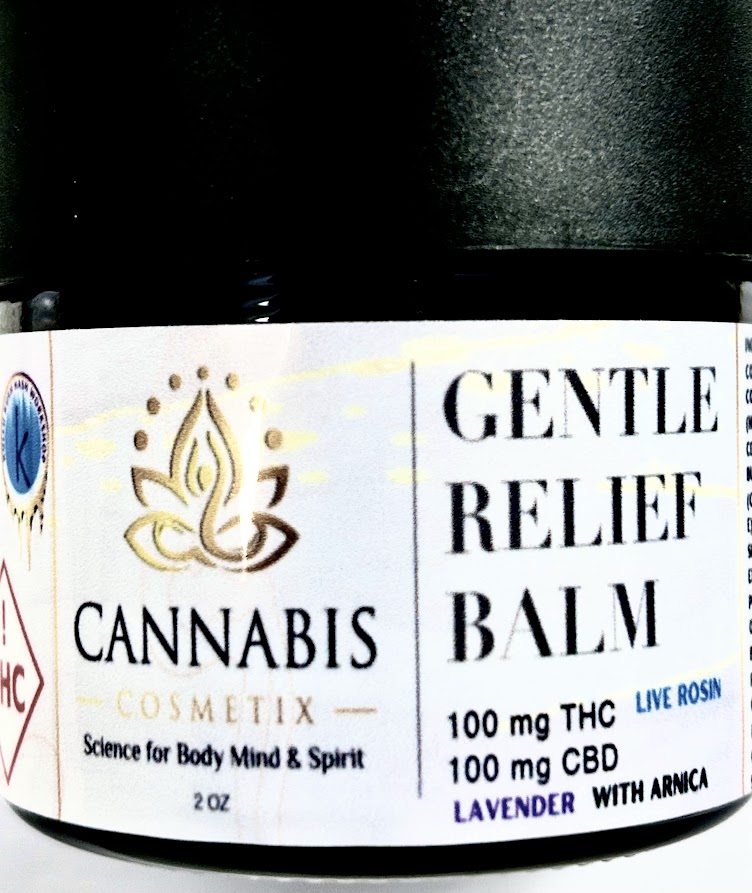 Photograph of product: Gentle Relief Balm 1:1 - Rosin Infused