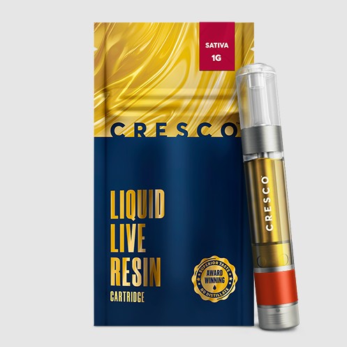 Photograph of product: Cresco Spiked Mai Tai Live Resin Cartridge