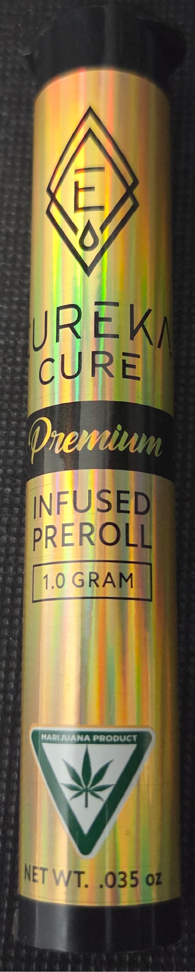 Photograph of product: Eureka - Truffle Cake x Grease Monkey - Infused Preroll