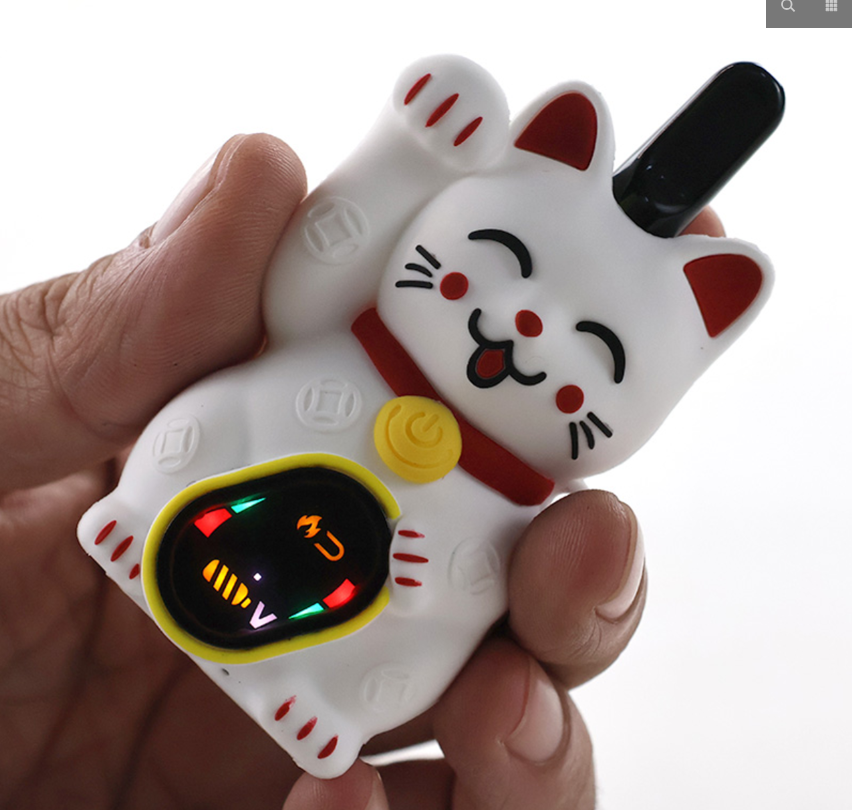 Photograph of product: Lucky Cat - 8pk 900mAh Variable Voltage 510 Battery