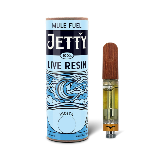 Photograph of product: 1G- MULE FUEL- LIVE RESIN- CARTRIDGE
