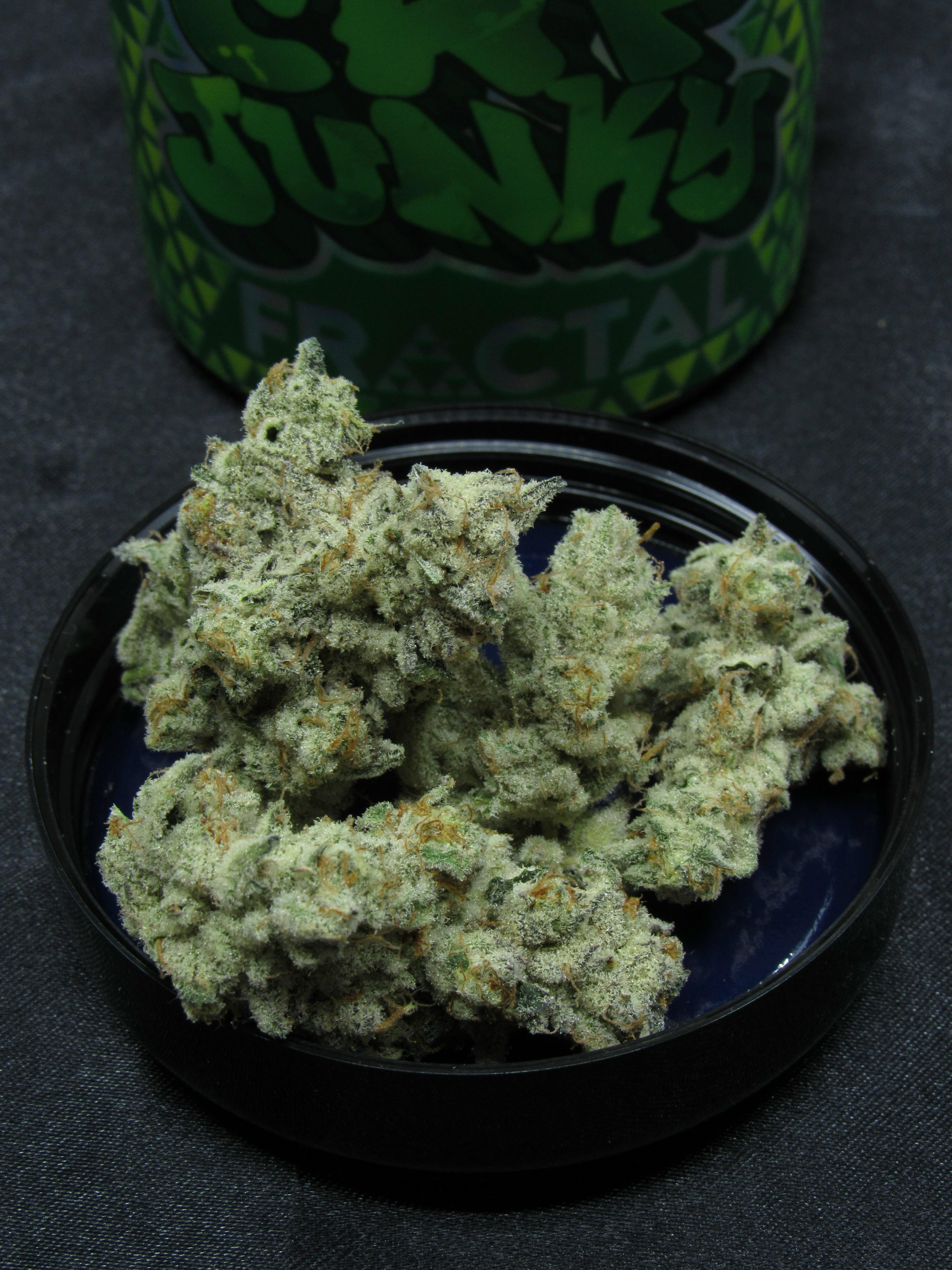 Photograph of product: Cap Junky 14g Pre-Packaged Jar | Fractal | 5.5