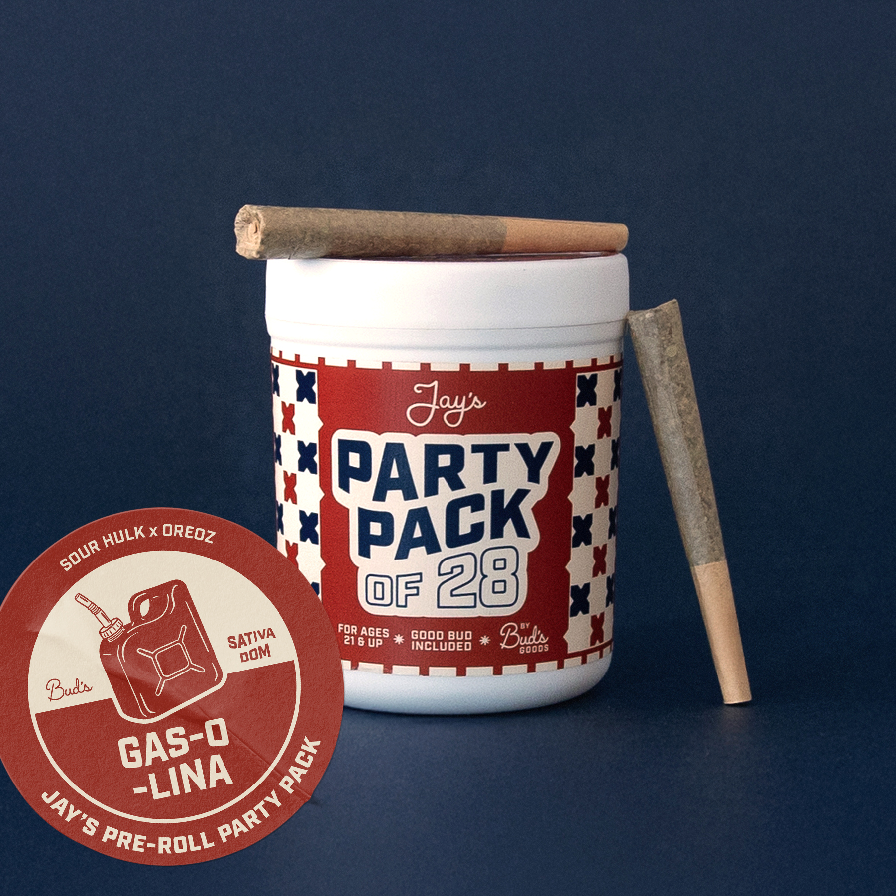 Photograph of product: Party Pack - Gas-O-Lina