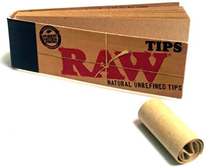 Photograph of product: Raw | Tips - 50pc Booklet