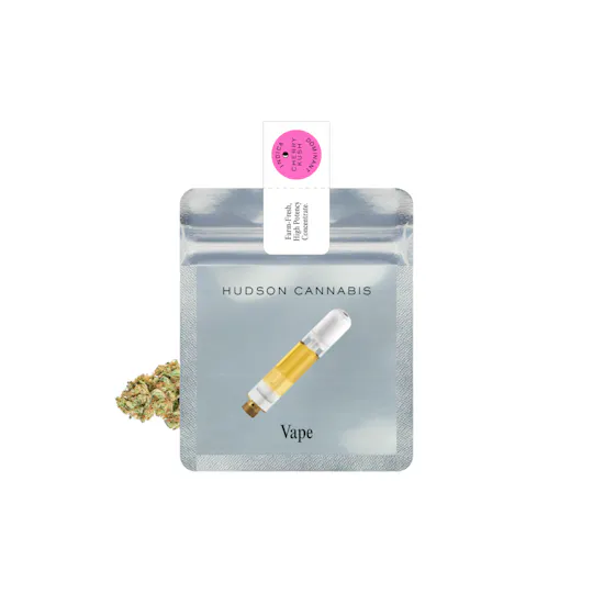 Photograph of product: Hudson Oui'd - Cherry Kush - Vape Cart