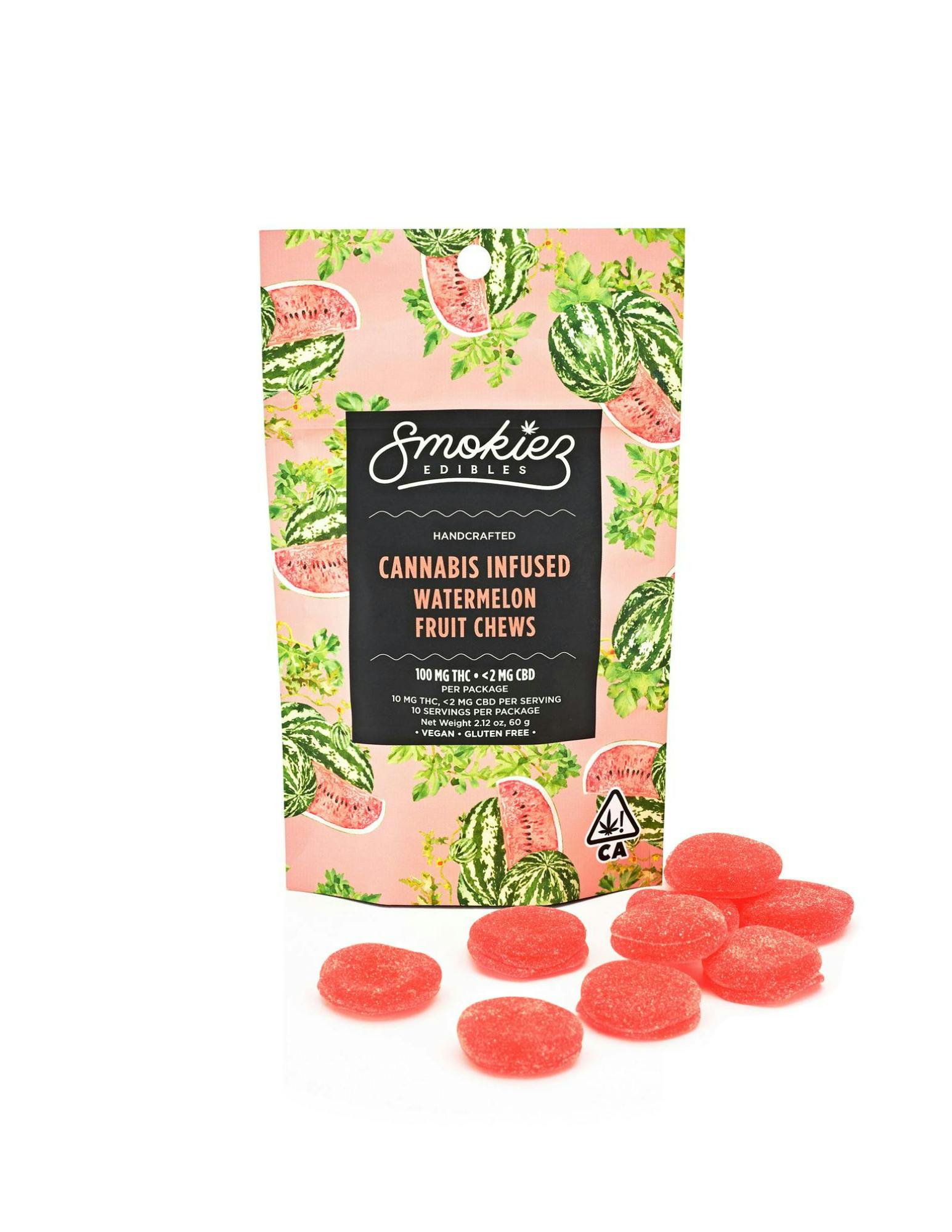 Photograph of product: Smokiez|Watermelon|100mg