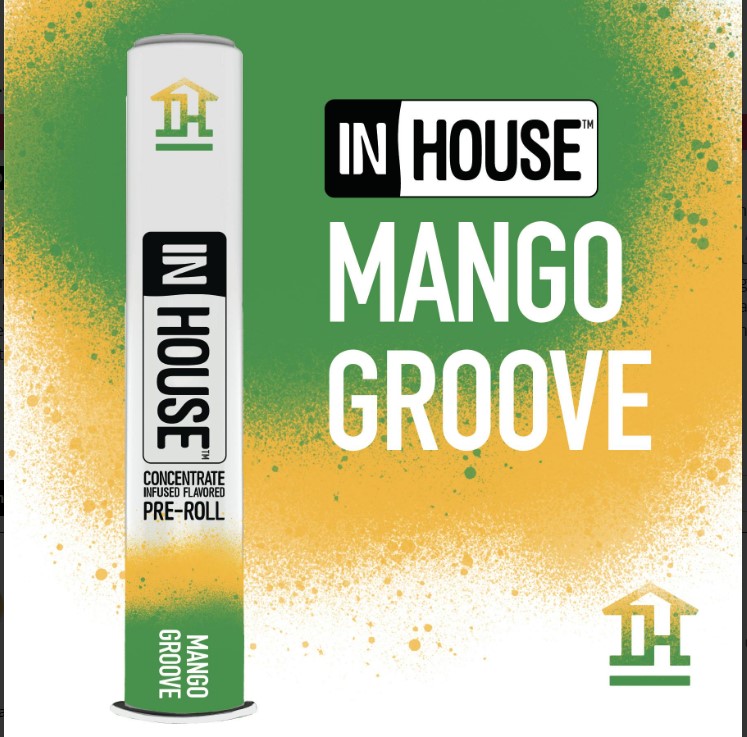 Photograph of product: In House | Infused Mango Groove | .75g