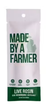 Photograph of product: Made By A Farmer Frost Donkey Live Rosin Disposable Rec