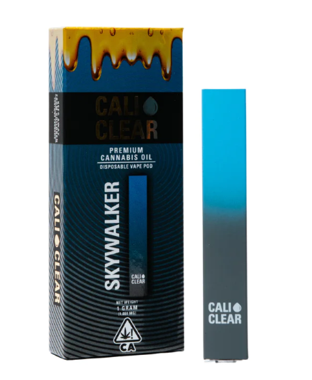 Photograph of product: Cali Clear Skywalker All-in-One Vape